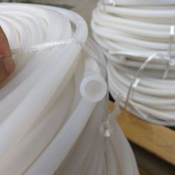 High Quality High Temperature Flexible White Silicone Tubing Silicone Hose China Factory Supplier