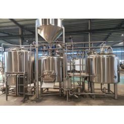 1000L Direct Fire heated stainless steel brewery equipment