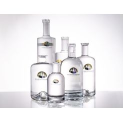 700ml Square Spirits Glass Bottle