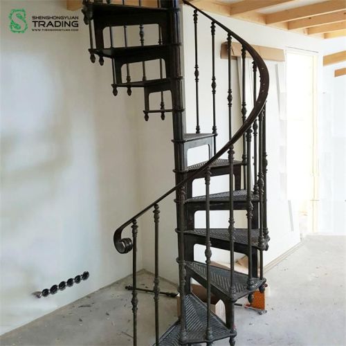 cast iron spiral staircase