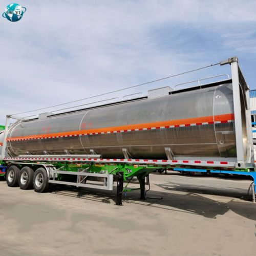 Aluminum Fuel Tank Semi Trailer