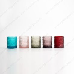 wholesale colored glass cups