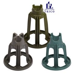 High Quality Plastic Rebar Chair Spacers With Customized Size For Concrete