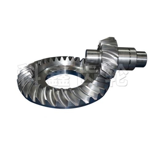 Special spiral bevel gear for high-speed trains