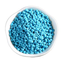 Compound fertilizer NPK 12-12-17+2MgO+TE blue color fertilizer