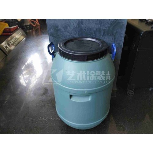 Paint Barrel PP Material 30 Liter Clear White Color Paint Bucket