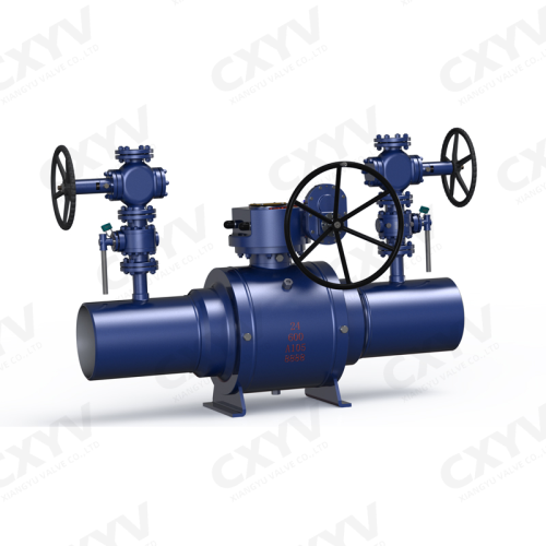 Gas Exhaust Full Welded Ball Valve